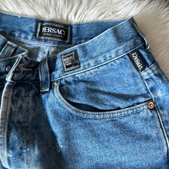 Versace Wide Leg Jeans - Picture 3 of 7